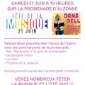 Affiche fete musique 2025